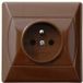 Ospel GP-1AZ/24, bruin, IP20, 16 A, 82 mm, 42 mm, 82 mm