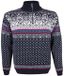 Kama Merino 471 Half Rits Trui Bleu S