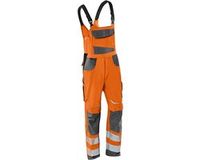 KÜBLER REFLECTIQ 32078340 Hi Vis Reflecterend Amerikaanse Overall Heren Oranje Blauw - Maat 64