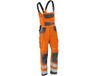 KÜBLER REFLECTIQ 32078340 Hi Vis Reflecterend Amerikaanse Overall Heren Oranje Blauw - Maat 64