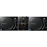Pioneer DJ DJM-250MK2 + 2x platine vinyle Pioneer PLX-1000