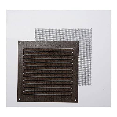 FEPRE Grid C/MOSQ ALUM 0.6 IMIT Wengge 15X15 (G) - 8421272008693