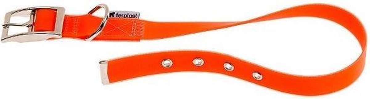 Ferplast Hondenhalsband Evolution 37-45 Cm Polyester Oranje