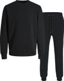 Jack & Jones Bradley Sweat Crew Set Heren Zwart Polyester M