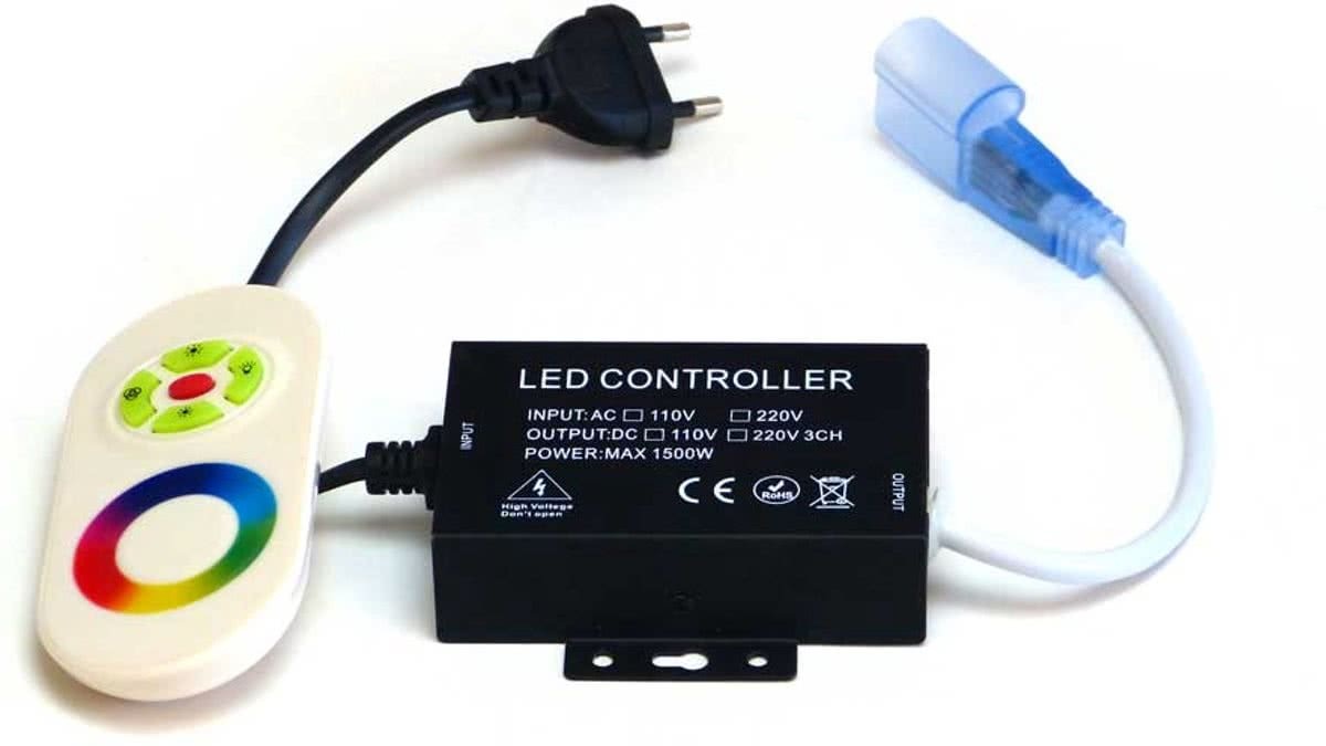 Groenovatie LED Neon Flex RGB Controller Aansluitstekker Met Touch Afstandsbediening
