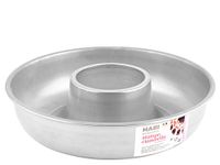 HABI Savarin cake pan, aluminum, grey, 28 x 28 x 8 cm