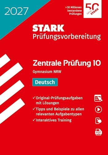 STARK Deutsch 10. Klasse - Zentrale Prüfung (ZP10) Gymnasium 2027 NRW - Prüfungsvorbereitung