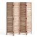 VEVOR Scheidingswand Scheidingsscherm Hout 4-delig Opvouwbaar 170cm Ruimtescheiding