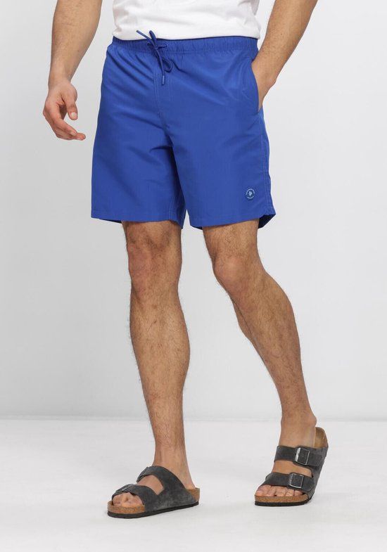 Shiwi Men Mike Swim Shorts 7 Inch Solid Zwembroeken Heren - Blauw - Maat XXL