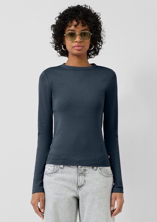 QS s.Oliver QS T-shirt diepblauw XXL
