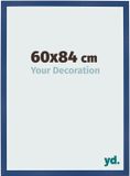 yd. Cadre photo 60x84 cm Bleu foncé MDF Bologna