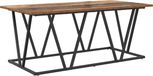 vidaXL Salontafel Oud Hout 100 x 50 x 40 cm