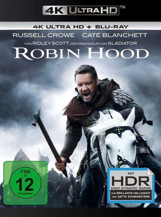 - Robin Hood (Director's Cut & Kinofassung) (Ultra HD Bluray & Bluray blu-ray (4K)