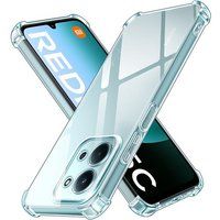 Phonillico® Schokbestendige Hoes voor Xiaomi Redmi 15C 4G - Transparant TPU Bescherming