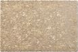 Zeller placemat - 6x - gevlochten - glanzend goud - rechthoekig - 30 x 45 cm