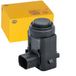 HELLA 6PX 358 141-561 Sensor, park distance control - Haaks - 3-polig - Gestekt - Lakken mogelijk - Met bevestigingsring