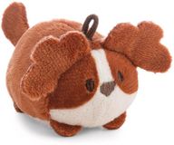 62927 NICI Mymochi Knuffeldier Spaniel Brushy, 5 cm, bruin