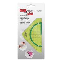 Aristo Geoflex Geodriehoek 16 cm Flexibel Neon Groen