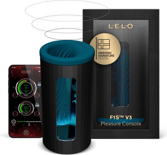 LELO F1S V3 – Mannelijke Masturbator – App-Gestuurd – Teal