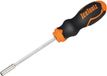 IceToolz Fiets Spaaknippel sleutel 12D3 voor 3,6 mm (vierkante nippels) - Zwart