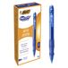 BIC Gel-ocity Original Gelpennen met Kliksysteem Medium Punt (0,7 mm) - Blauw, Doos van 12 Stuks