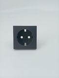 Abd. GIRA Abd. SCHUKO-stopt. Systeem 55 antraciet 492028