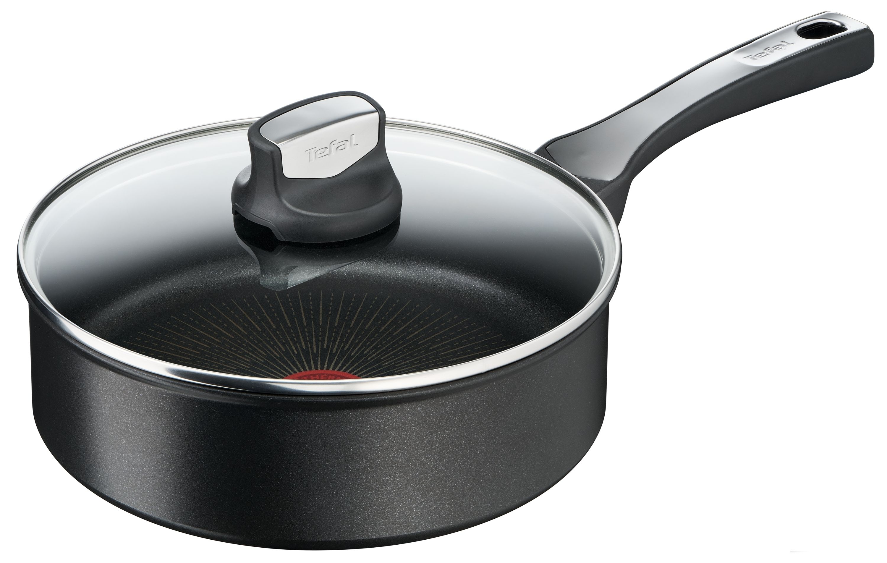 Tefal Unlimited ON Hapjespan - 24 cm - Zwart