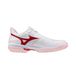 Mizuno WAVE EXCEED COURT CC Tennisschoenen Wit/Rozeesque/Barbados Cherr Dames Maat 37