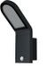 Osram ENDURA Style slanke LED-buitenwandlamp met sensor, donkergrijs