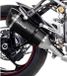 Leovince Factory S Triumph 14280s Carbon Niet Gehomologeerde Slip-on Uitlaatdemper Zwart