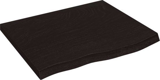 vidaXL Wandschap Eiken Donkerbruin 60x50cm