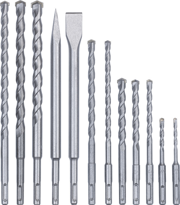 kwb SDS Plus boren en beitel-set 12-delig