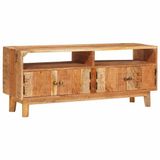 vidaXL Opbergkasten, bruin, 110 x 30 x 45 cm, massief mangohout