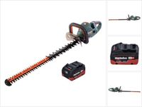Metabo HS 18 LTX BL 75 accu-heggenschaar 18 V 75 cm borstelloos + 1x accu 5,5 Ah - zonder oplader