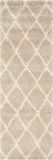 Safavieh Montreal Shag SGM831 Beige & Ivoor Rechthoekig Vloerkleed - 69 x 152 cm