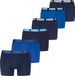 Puma Heren Boxershorts Everyday 6 P Maat L Blauw Katoen