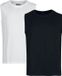 R.E.D. by EMP R.E.D. Rock-Engineered Design Set van 2 tanktops in zwart en wit - Heren - XL