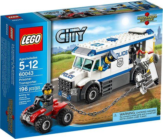 LEGO City 60043 - Gevangenenvervoer