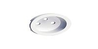 Odace Schneider Electric Odace witte wieldop, alleen stopcontact, 2 P+T, 16 A