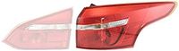 HELLA 2SD 354 828-131 Achterlicht - Gloeilamp - Buitenste deel | Compatibel met: FORD FOCUS III Turnier