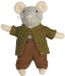 Bambolino Sam & Julia Het Muizenhuis Pluche knuffel Sams Vader - Speelgoed kinderen - 12 cm - Voor meisjes en jongens - Vanaf 1 jaar