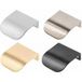 Gedotec FJORD Poignée de porte en aluminium noir mat 32mm BA