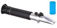 Alcohol refractometer AT 80, 0-80% alcoholmeetbereik, ATC-alcoholmeter, sterke drankentester, handrefractometer, voor alcoholconcentratie, whiskey, bourbon