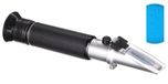 Alcohol refractometer AT 80, 0-80% alcoholmeetbereik, ATC-alcoholmeter, sterke drankentester, handrefractometer, voor alcoholconcentratie, whiskey, bourbon