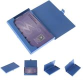 CHPN - Pasjeshouder - Blauw - Aluminium
