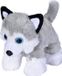 Wild Republic Knuffel Husky Junior 18 Cm Pluche Wit/grijs
