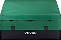 Vevor Opbergdoos voor buiten, 1013 liter, 147 x 86 x 108 cm, waterdicht, PE-zeil, groen/zwart