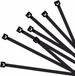 Merkloos / Sans marque Pat Europe B.V. Kabelbinders zwart 200 x 2,5 mm 100 stuks
