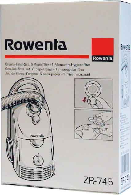 Rowenta ZR 745 Stofzuigerzak - 6 stuks + Filter