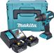 Makita DDF 490 RGJ accuboormachine 18 V 65 Nm 1/2" borstelloos + 2x accu 6.0 Ah + lader + Makpac